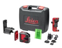 Leica LINO L2P5 grüner Kreuzlinien-Punktlaser, 2...