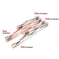 Geometermassstab - Nivellierzollstock - 4m