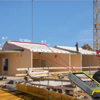 Leica DISTO X6 Laser Entfernungsmesser mit Sucherkamera, IP65