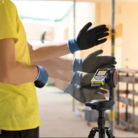 Leica DISTO X6 Laser Entfernungsmesser mit Sucherkamera, IP65