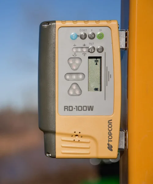 Baggerfernanzeige Topcon RD-100W Maschinenfernanzeige
