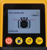 Rotationslaser Spin-400 - 2 Neigungen - digitale Verstellung