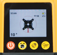 Rotationslaser Spin-400 - 2 Neigungen - digitale Verstellung