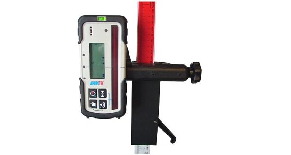 Laserempfnger Androtec Metor digitale mm Anzeige der Abweichung