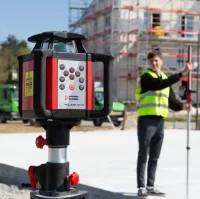 Rotationslaser Nestle Pulsar-HV-R+ SET mit Stativ