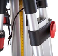 Nestle Kurbelstativ , mittelschwer, Arbeitsbereich 200 - 394,  selbsthemmender Kurbeltrieb 35 cm