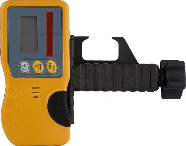 Laserempfänger - Handempfäger RC-100 mit Halter für rote Rotationslaser